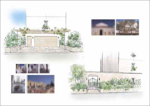住宅建築プレゼンテーション、集合住宅